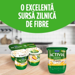 Iaurt cu musli și piersici 125g