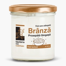 Brânză proaspătă gingașă fără lactoză 300g