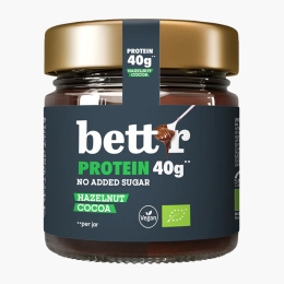Cremă proteică de alune și cacao, fără zahăr adăugat eco 250g