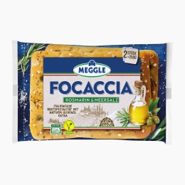 Focaccia cu rozmarin și sare 2x125g