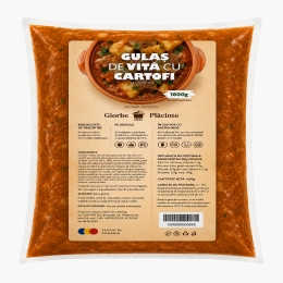 Gulaș de vită cu cartofi 1.6kg