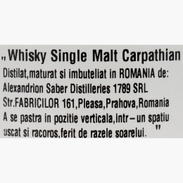 Whisky Burgundy, Single Malt, 46%, 700ml + cutie