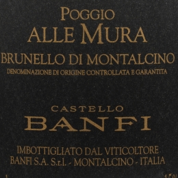 Vin roșu sec Poggio alle Mura Rosso di Montalcino, 15%, 0.75l