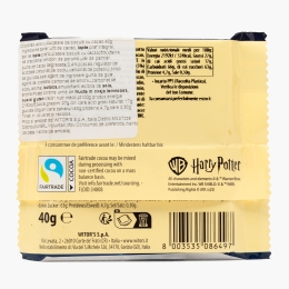 Ciocolată albă cu biscuiți crocanți cu cacao Harry Potter 40g