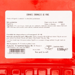 Cârnați țărănești de porc 500g