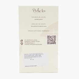 Ciocolată 71% cu pecan și ghimbir 120g