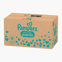 Scutece chiloțel Active Baby Pants XXL Box, mărimea 8, 17+ kg, 112 buc