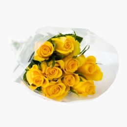 Buchet mixt 9 trandafiri, diverse culori