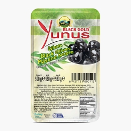 Măsline negre întregi 500g