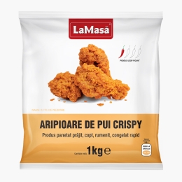 Aripioare crispy ușor picante de pui 1kg