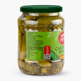 Castraveți 6-9cm în oțet 680g