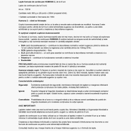 Lapte praf Formulă de continuare 2 Probalance, 6+ luni, 800g