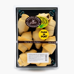 Cornulețe de post, cu magiun de prune, fără zahăr adăugat 200g