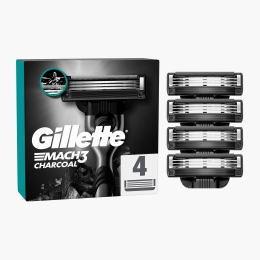 Rezerve aparat de ras Mach3 Charcoal, 4 buc