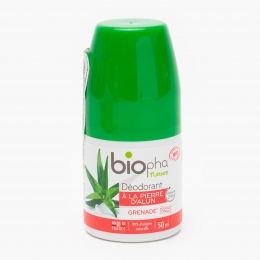 Deodorant roll-on bio cu rodie 50ml