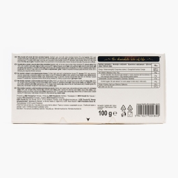 Ciocolată albă cu caramel cu alune de pădure întregi caramelizate 100g