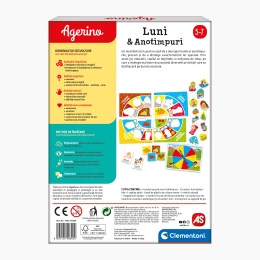 Joc educativ Agerino - Luni și anotimpuri, +5 ani