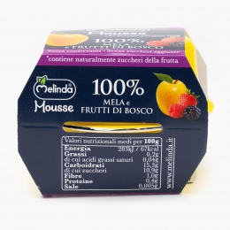 Mousse de mere și fructe de pădure (2x100g) 200g