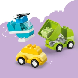 Vehicule creative, 10474 Duplo, 42 piese, +1 an jumate