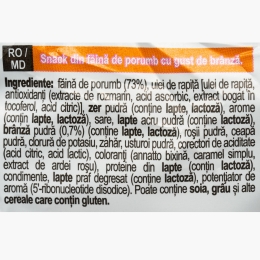 Tortilla chips cu brânză 60g