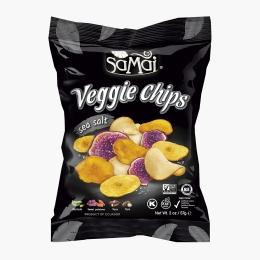 Chipsuri din legume cu sare de mare 57g