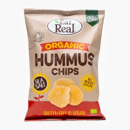 Chipsuri de humus eco sare de mare 100g