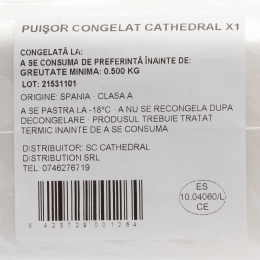 Pui Coquelet rustic congelat 450g
