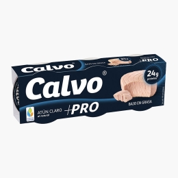 Ton în suc propriu +Pro 3x65g