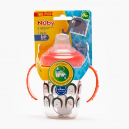 Pahar „Stop pic” cu mânere , +6 luni, 240ml