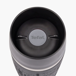 Termos călătorie MugFun din inox, 0.36l, negru