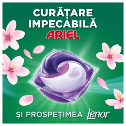 Detergent de rufe capsule All-in-One Pods Japanese Blossom, 60 spălări