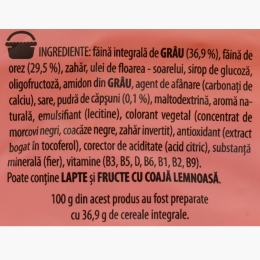 Cereale pentru mic dejun cu căpșuni 450g
