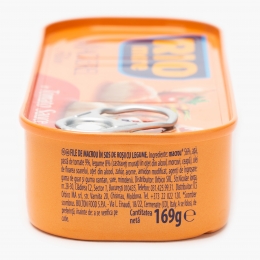 File de macrou în sos de roșii cu legume 169g