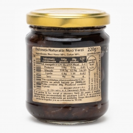 Dulceață naturală de nuci verzi 220g