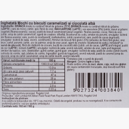 Mochi cheesecake cu biscuiți caramelizați și ciocolată albă 120g