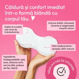 Plasturi termici menstruali 3 buc
