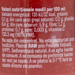 Raw shot cu vitamina C 60ml