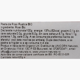 Sos de roșii eco - passata rustica 420g