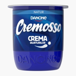 Iaurt Cremosso natural 5.3% grăsime, 125g
