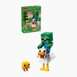 Jocheu de găini, 21582 Minecraft, 344 piese, +9 ani
