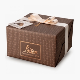 Panettone Regal Cioccolato cu fulgi și cremă de ciocolată 600g
