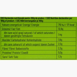 Burger vegan cu fasole verde și tofu, 4x80g