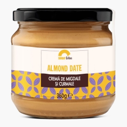 Cremă de migdale și curmale 360g