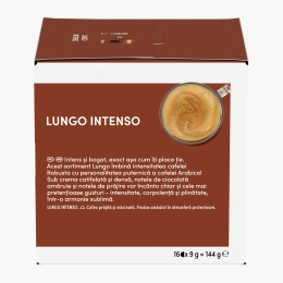 Lungo Intenso 16 băuturi 144g, capsule cafea 