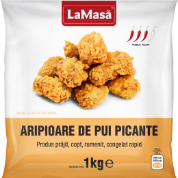 Aripioare crispy picante de pui 1kg