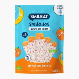 Înghețată eco de caise și banane, +6 luni, 250g