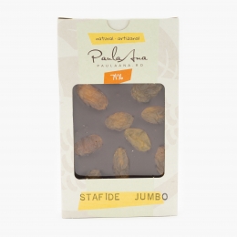 Ciocolată neagră 71% cacao cu stafide Jumbo 120g