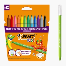 Set markere colorate ultralavabile Kids 12 buc