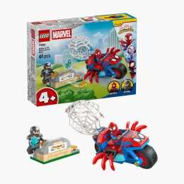 Spidey pe motocicletă vs Rhino, 11206 Spidey, 61 piese, +4 ani