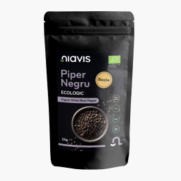 Piper negru ecologic, boabe 50g